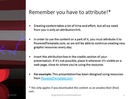 무료 파워포인트 템플릿 - american politics concept presentation, 슬라이드 3, 16553, 미국 — PoweredTemplate.com