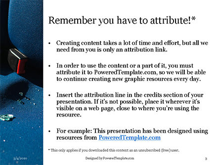 Modèle PowerPoint gratuit de shards of glass on bucket seat presentation, Diapositive 3, 16578, Voitures / Transport — PoweredTemplate.com