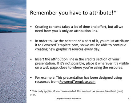 Modèle PowerPoint gratuit de uyuni salt flats in bolivia presentation, Diapositive 3, 16588, Nature / Environnement — PoweredTemplate.com