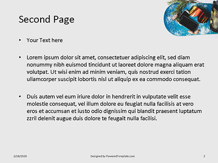 Modèle PowerPoint gratuit de snowboard with ski goggles and smartphones on it presentation, Diapositive 2, 16593, Sport — PoweredTemplate.com