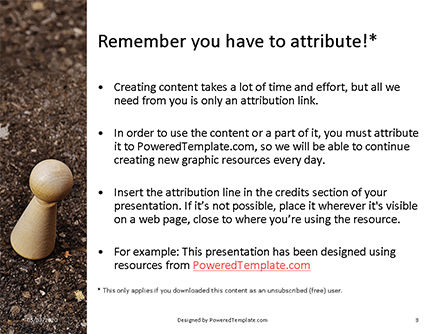 Modèle PowerPoint gratuit de being alone outsider and outcast concept presentation, Diapositive 3, 16595, Général — PoweredTemplate.com