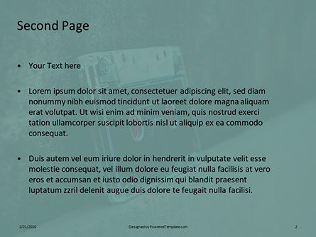 Cassette tape presentation Kostenlose PowerPoint Vorlage, Folie 2, 16621, Technologie & Wissenschaft — PoweredTemplate.com