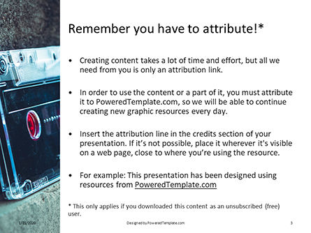 Modèle PowerPoint gratuit de cassette tape presentation, Diapositive 3, 16621, Sciences / Technologie — PoweredTemplate.com