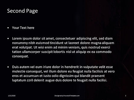 Templat PowerPoint Gratis Keyhole In A Rusty Gate Presentation, Slide 2, 16628, Abstrak/Tekstur — PoweredTemplate.com
