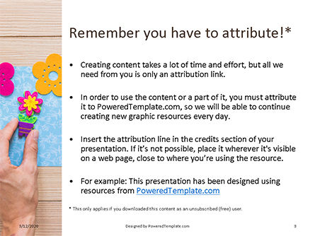 Modèle PowerPoint gratuit de making a scrapbook presentation, Diapositive 3, 16632, Fêtes / Grandes occasions — PoweredTemplate.com