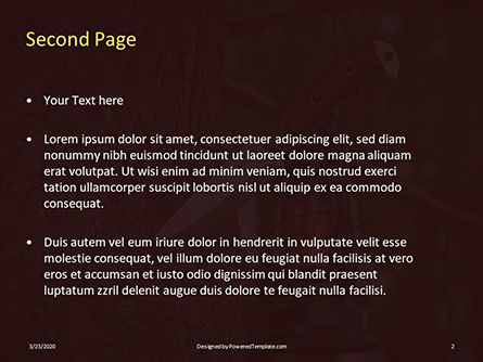 Modello PowerPoint Gratis - Knife in a tree trunk presentation, Slide 2, 16682, Natura & Ambiente — PoweredTemplate.com