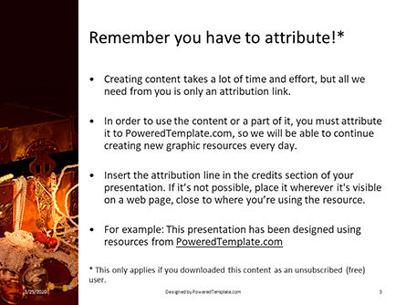 Jewelries In Chest Presentation Gratis Powerpoint Template, Dia 3, 16683, Carrière/Industrie — PoweredTemplate.com