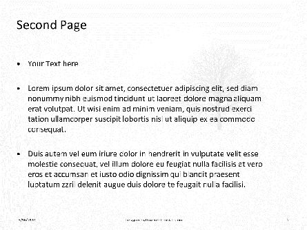 Templat PowerPoint Gratis Alone Tree On A Winter Field Presentation, Slide 2, 16684, Alam & Lingkungan — PoweredTemplate.com