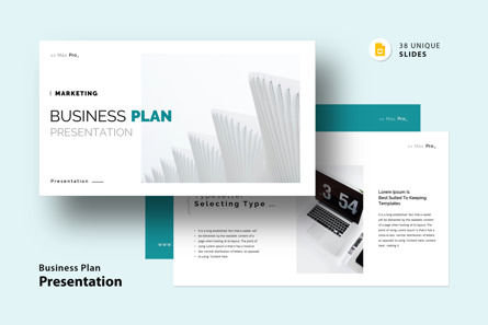 Business Plan Presentation, 10895, Business — PoweredTemplate.com