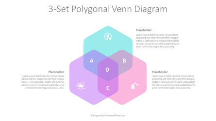 3-Set Polygonal Venn Diagram for Presentations, Slide 2, 10897, Business Models — PoweredTemplate.com