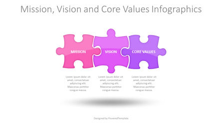 Mission Vision and Core Values Infographics, Slide 2, 10899, Business Concepts — PoweredTemplate.com