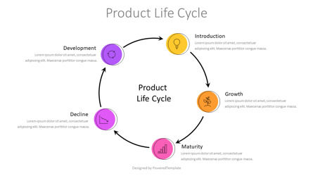 Product Life Cycle for Presentations, Slide 2, 10907, Business Models — PoweredTemplate.com
