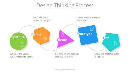 Design Thinking Process Infographic, Slide 2, 10912, Business Models — PoweredTemplate.com