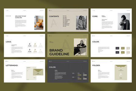 Brand Guideline Presentation, Dia 3, 10925, Bedrijf — PoweredTemplate.com