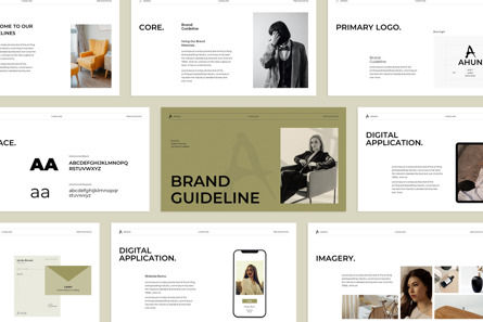 Brand Guideline Presentation, Deslizar 5, 10925, Negócios — PoweredTemplate.com