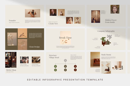Aesthetic - PowerPoint Template, Slide 4, 10927, Art & Entertainment — PoweredTemplate.com