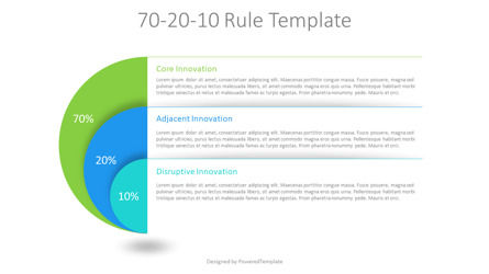 70-20-10 Rule Template for Presentations, Deslizar 2, 10928, Conceitos de Negócios — PoweredTemplate.com