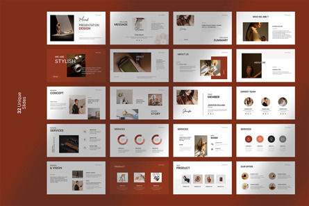 Minimal Presentation Template, Slide 10, 10935, Business — PoweredTemplate.com