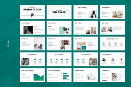 Smart Minimal Presentation, Slide 8, 10936, Bisnis — PoweredTemplate.com