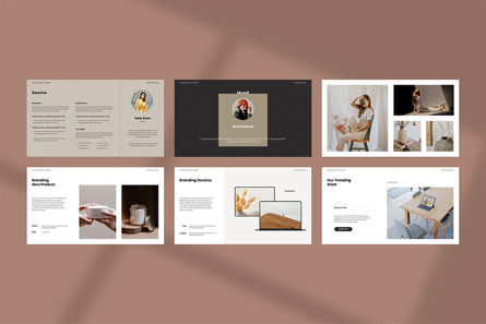 Portfolio Presentation Template, Diapositive 7, 10940, Business — PoweredTemplate.com