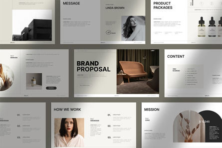 Brand Proposal Template, Folie 5, 10941, Business — PoweredTemplate.com