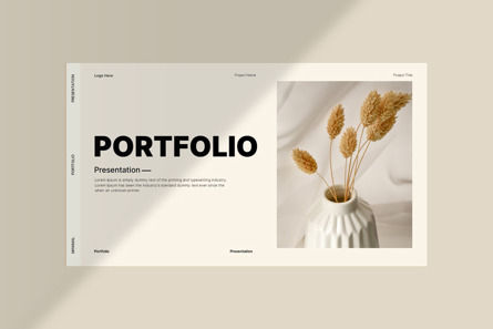 Portfolio Presentation Template, Folie 6, 10944, Business — PoweredTemplate.com