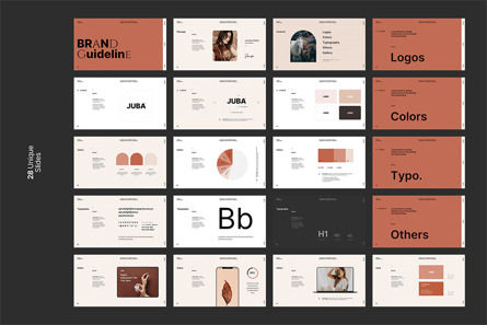 Brand Guideline Presentation, Diapositive 10, 10966, Business — PoweredTemplate.com