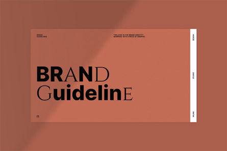 Brand Guideline Presentation, Diapositiva 2, 10966, Negocios — PoweredTemplate.com