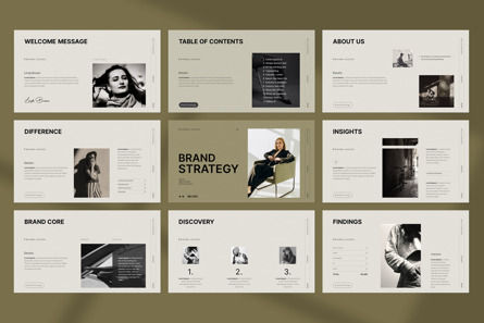 Brand Strategy Presentation, Diapositive 3, 10993, Business — PoweredTemplate.com