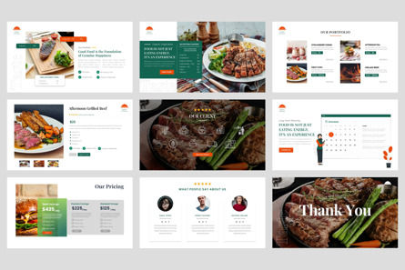 Company Profile Food And Beverages Powerpoint Template, Slide 5, 11001, Food & Beverage — PoweredTemplate.com