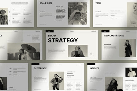 Brand Strategy Presentation, スライド 4, 11007, ビジネス — PoweredTemplate.com