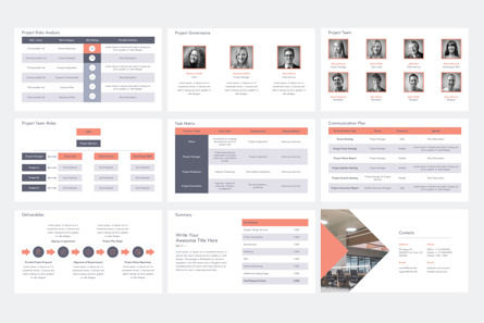 Project Overview PowerPoint, Slide 4, 11018, Business — PoweredTemplate.com