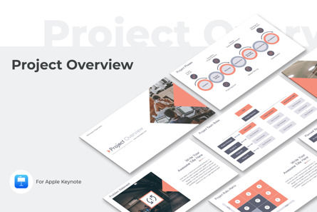 Project Overview Keynote, Keynote Template, 11019, Lavoro — PoweredTemplate.com