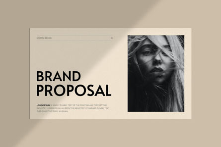 Brand Proposal Presentation, Slide 2, 11029, Business — PoweredTemplate.com