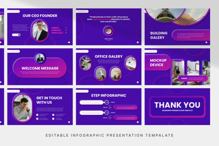 Creative Neumorphic - PowerPoint Template, Slide 5, 11030, Abstrak/Tekstur — PoweredTemplate.com