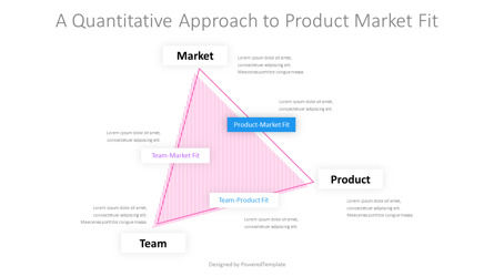 Quantitative Approach to Product-Market Fit, 슬라이드 2, 11037, 비즈니스 모델 — PoweredTemplate.com