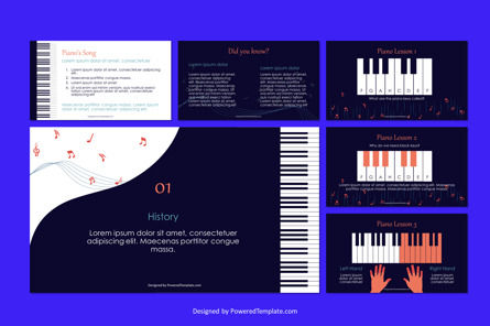 World Piano Day Free Presentation Template, Slide 3, 11040, Art & Entertainment — PoweredTemplate.com