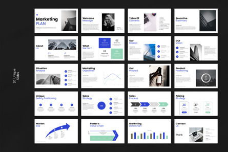 Marketing Plan Presentation, Diapositive 8, 11041, Business — PoweredTemplate.com