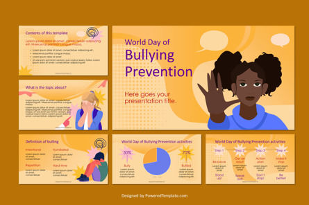 Bullying Prevention Presentation Template, Slide 2, 11053, Education & Training — PoweredTemplate.com