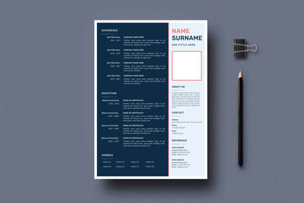 Creative Resume Template Design - Sp P Slide2 