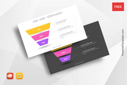 TAM SAM SOM Analysis Presentation Template, Free Google Slides Theme, 11054, Business Models — PoweredTemplate.com