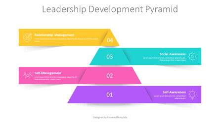 Leadership Development Pyramid, Dia 2, 11061, Business Concepten — PoweredTemplate.com