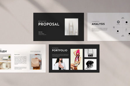 Brand Proposal PowerPoint Template, Diapositiva 4, 11070, Negocios — PoweredTemplate.com