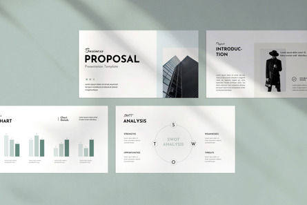 Business Proposal Presentation Template, Diapositiva 3, 11073, Negocios — PoweredTemplate.com