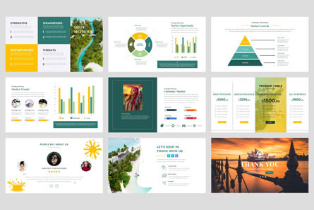Company Profile Travel and Tourism Powerpoint Template, Diapositive 5, 11086, Business — PoweredTemplate.com