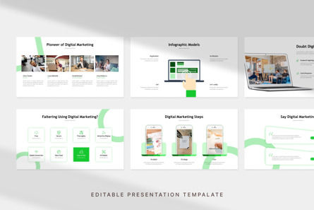 Digital Marketing - PowerPoint Template, Slide 2, 11093, Business — PoweredTemplate.com