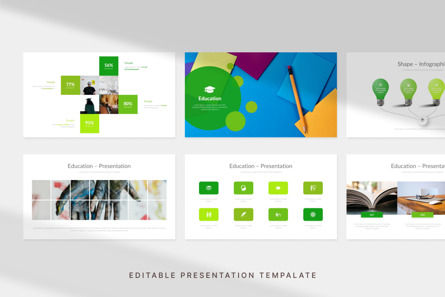 Education - PowerPoint Template, Diapositive 2, 11095, Education & Training — PoweredTemplate.com