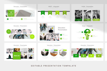 Education - PowerPoint Template, Deslizar 3, 11095, Education & Training — PoweredTemplate.com