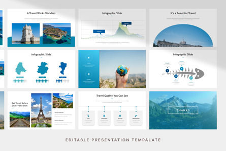 Enjoy Your Trip - PowerPoint Template, Diapositive 4, 11101, Business — PoweredTemplate.com