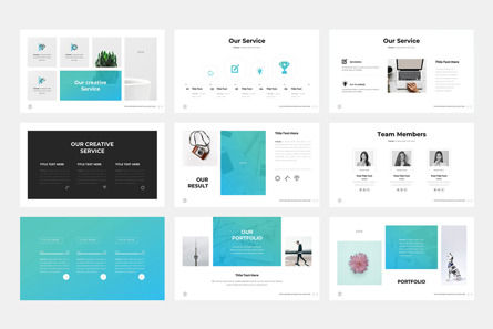 Creative Business Powerpoint Template, Diapositive 4, 11103, Business — PoweredTemplate.com